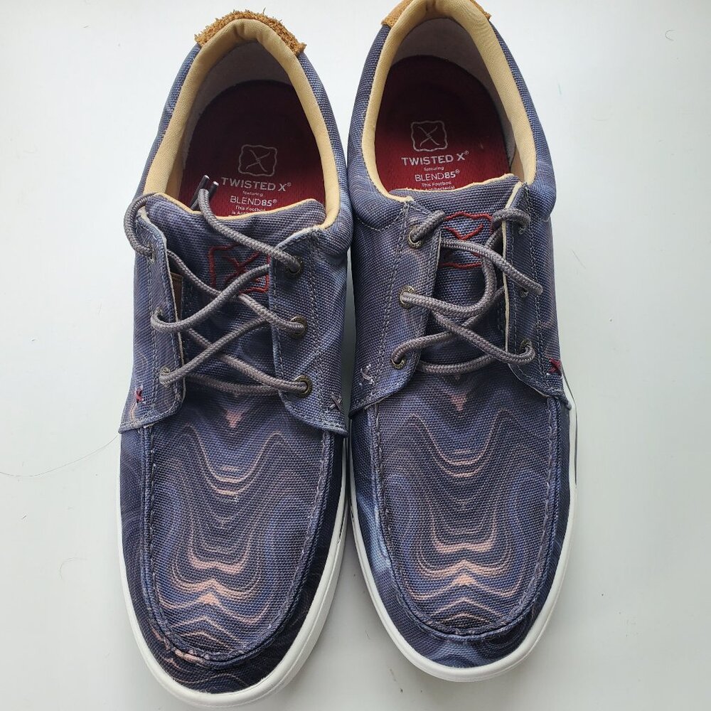 NWOT Twisted X Multi Color Casual Men's Shoes Size 12